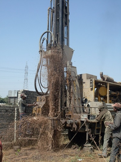 Drilling at Ravet site